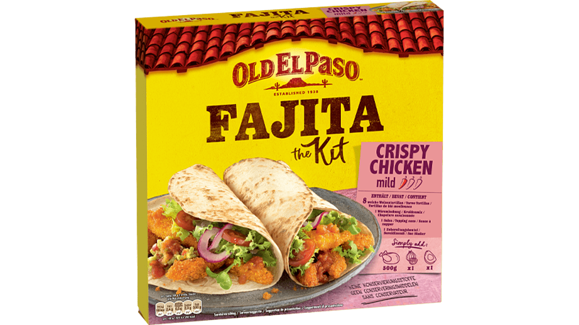 Fajita Kit Crispy Chicken Mild